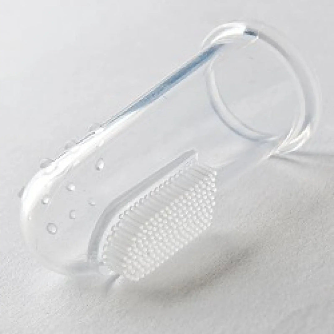 Medical-Grade Silicone Baby Finger Toothbrush, BPA-Free