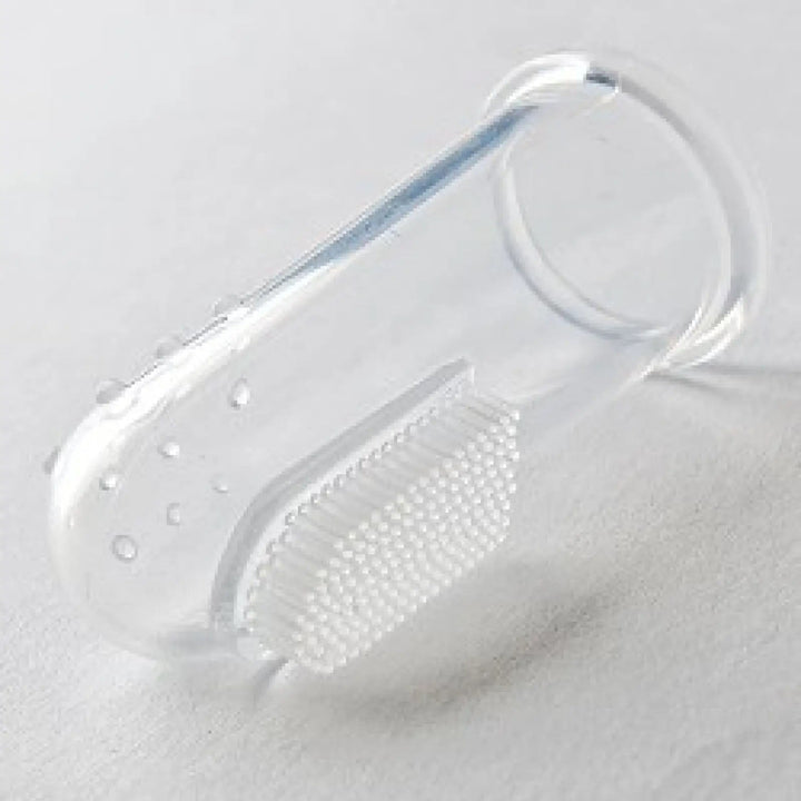 Medical-Grade Silicone Baby Finger Toothbrush, BPA-Free