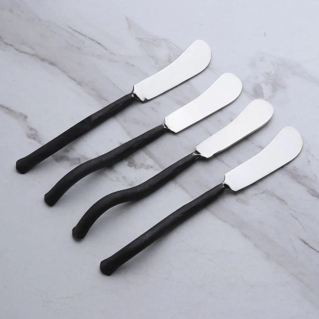 Artisan Twig 18/8 Steel Cheese Spreaders, 4 Ct.