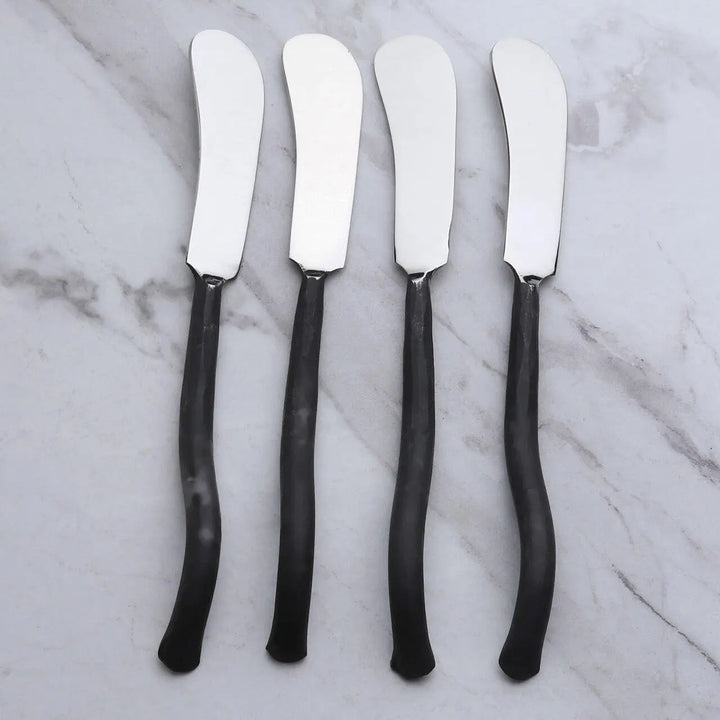 Artisan Twig 18/8 Steel Cheese Spreaders, 4 Ct.
