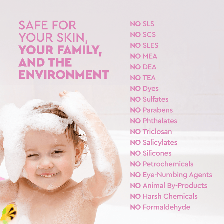 Hypoallergenic pH-Balanced Baby Bubble Bath, 16 oz.