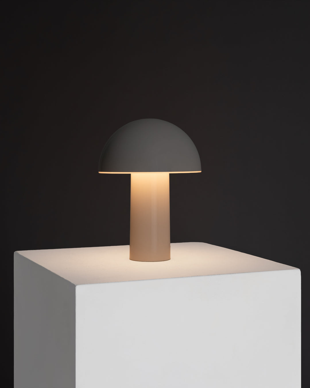 Cordless Touch Dimmer Mushroom Lamp, USB-C