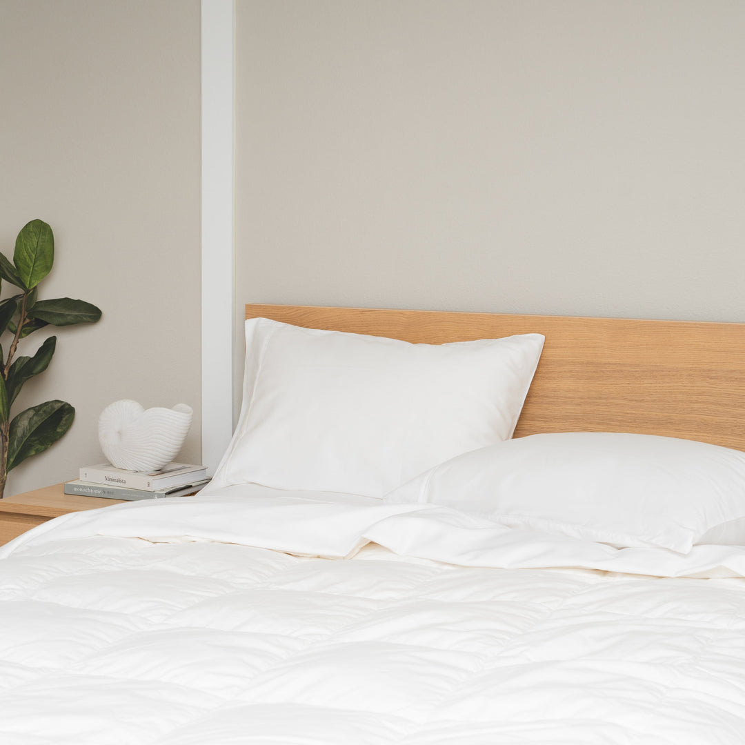 Organic Cotton Sateen Weave GOTS Bed Sheet Set