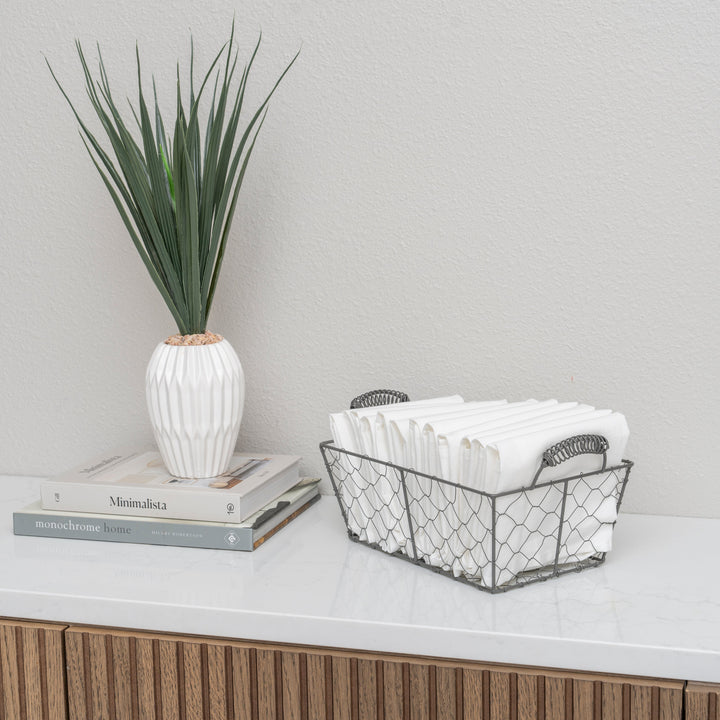 Organic Cotton Flour Sack Table Napkins, 18", 12 Ct.