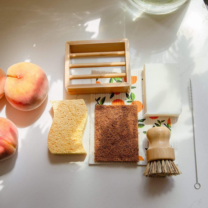 Biodegradable Wood Pulp Kitchen Sponges, 4 Ct.