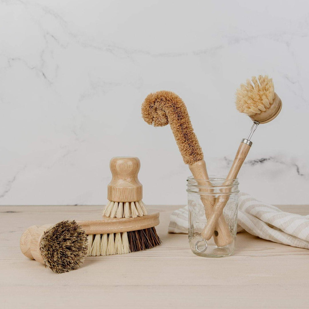 Biodegradable Plant-Fiber Dish Brush Kit, 5 Ct.