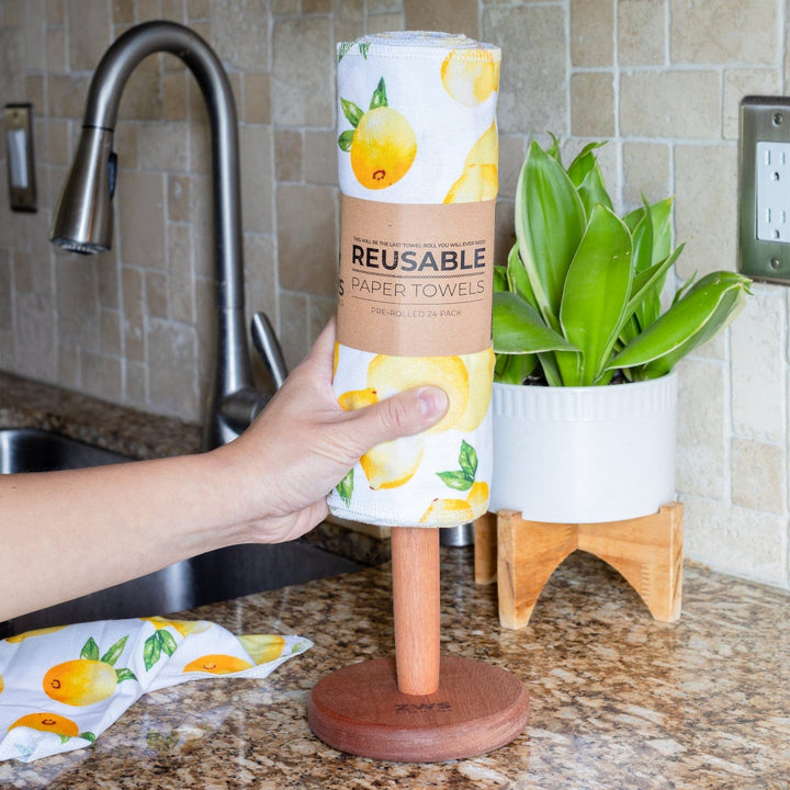 Organic Cotton Flannel Reusable Paper Towels