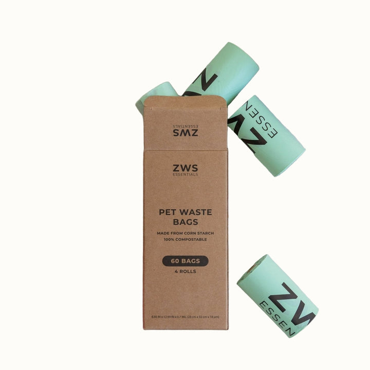 Compostable Bioplastic Pet Waste Bags, 60 Ct.