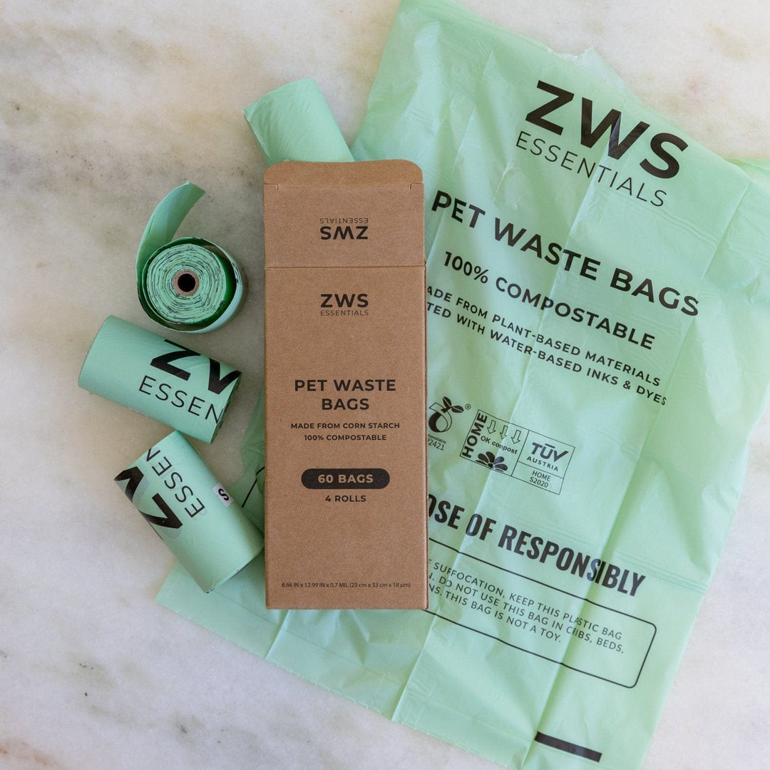 Compostable Bioplastic Pet Waste Bags, 60 Ct.