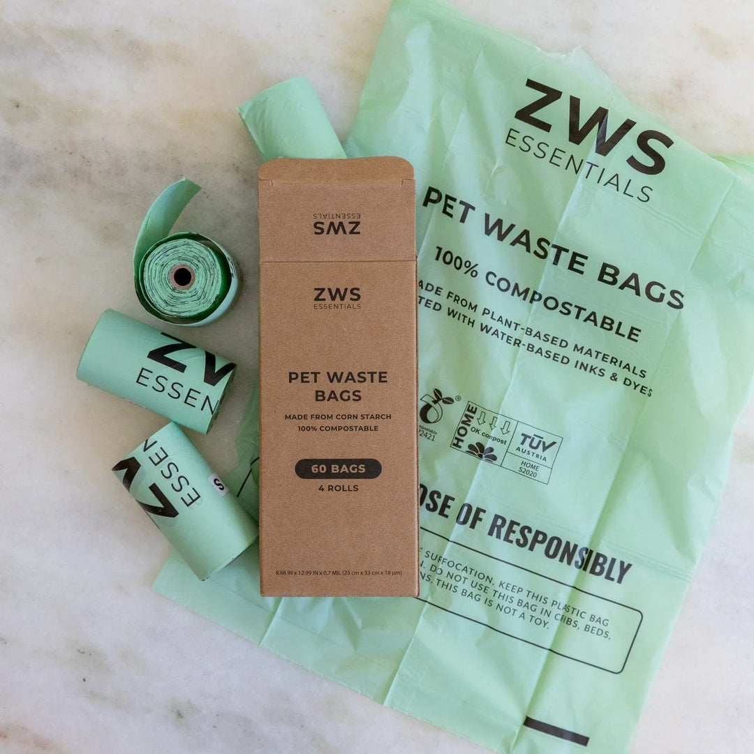 Pet Waste Bags Compostable Set