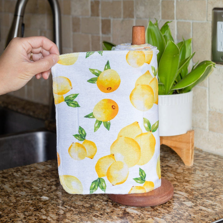 Organic Cotton Flannel Reusable Paper Towels