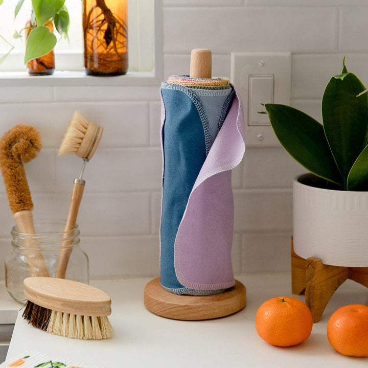 Organic Cotton Flannel Reusable Paper Towels