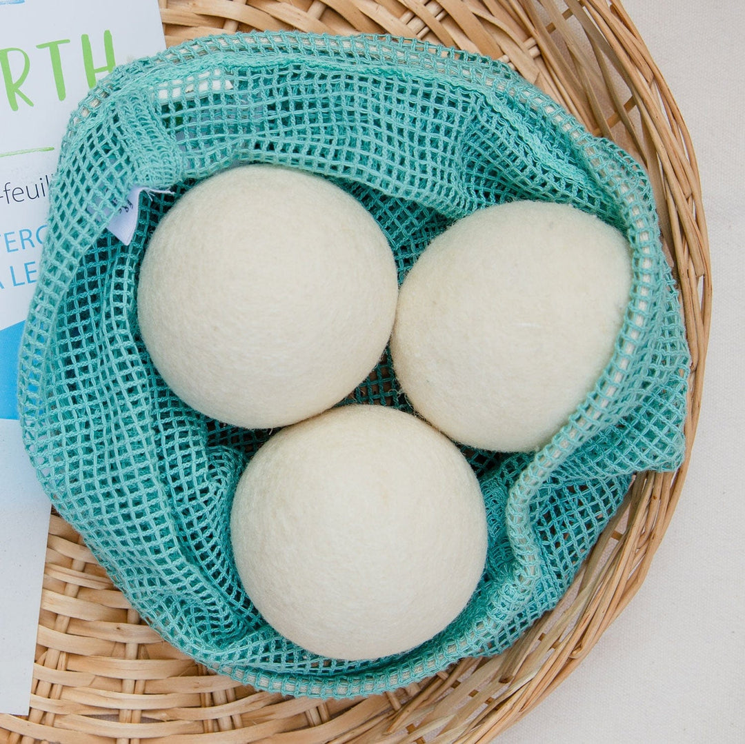 Organic New Zealand Wool Dryer Balls, 6 Ct.
