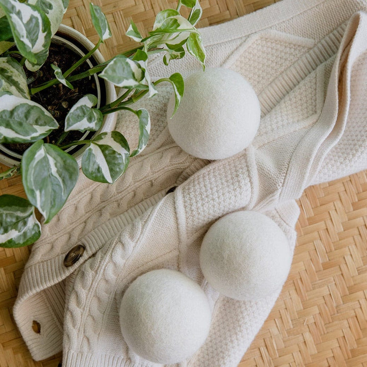 Organic New Zealand Wool Dryer Balls, 6 Ct.