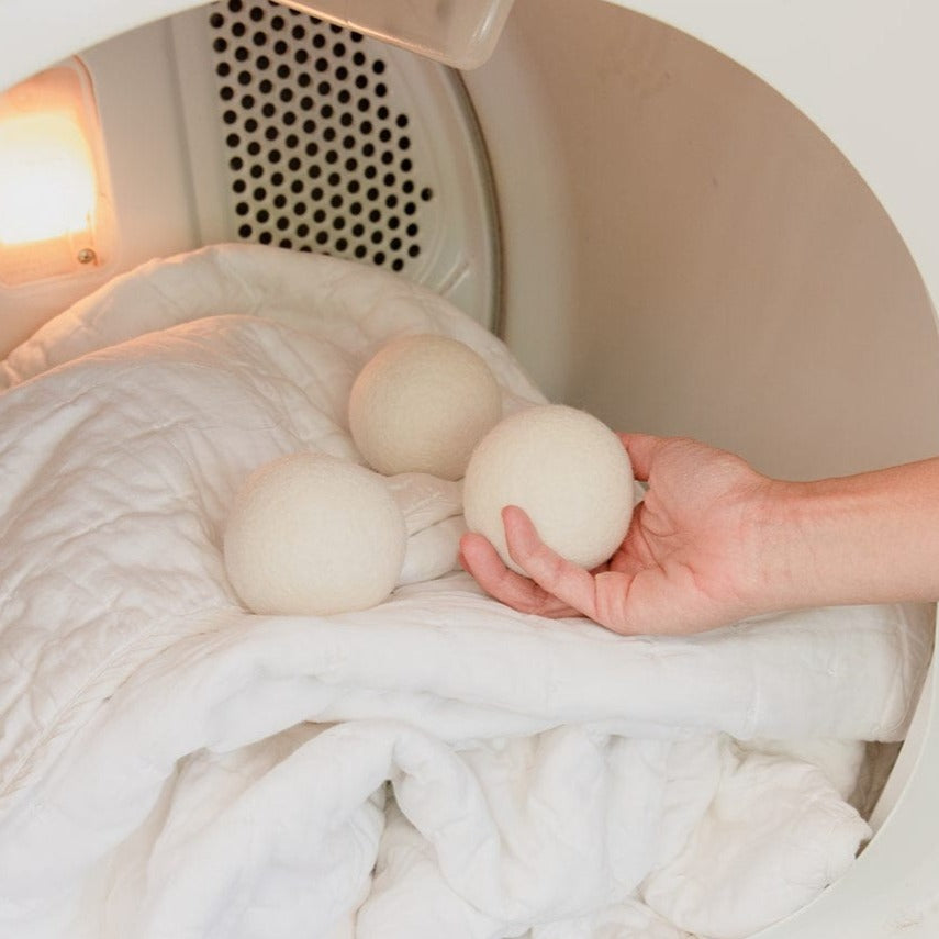 Organic New Zealand Wool Dryer Balls, 6 Ct.