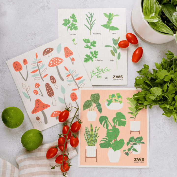 Biodegradable Cellulose-Cotton Swedish Dishcloth
