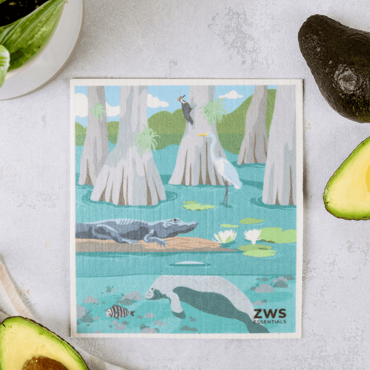 Biodegradable Cellulose-Cotton Swedish Dishcloth